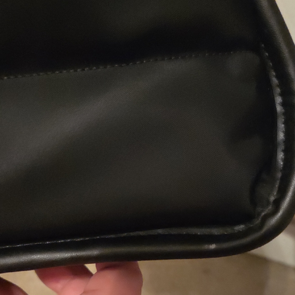 kate spade black quilted nylon tote with logo - Picture 7 of 15
